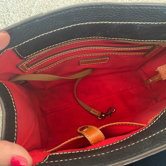 Auth Dooney and Bourke Leather Satchel Tote Purse Nice! - Picture 5 of 6